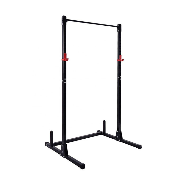 Wellshow Sport Barbell Power Rack Suport pentru exerciții Power Squat Rack Suport pentru haltere Bancă pentru bară de trageri Curl Weight Stand